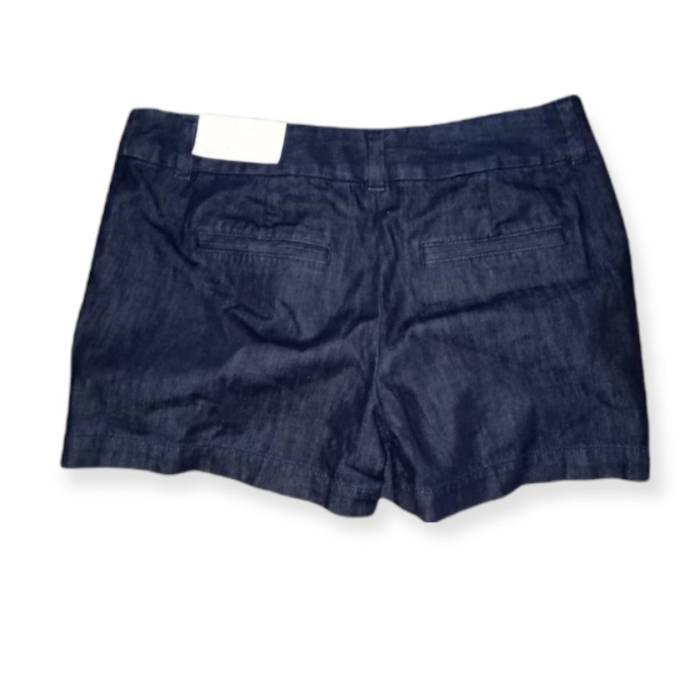 LOFT navy blue dress shorts size 2 new with tags